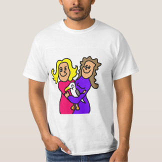T-shirt à la mouette lesbienne