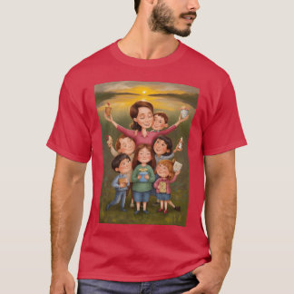 T-shirt À la plus grande mère du monde vintage