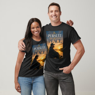 T-shirt À la poursuite de la paix