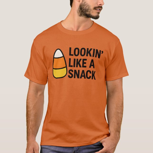 T-shirt A la recherche d'un snack (Devant)
