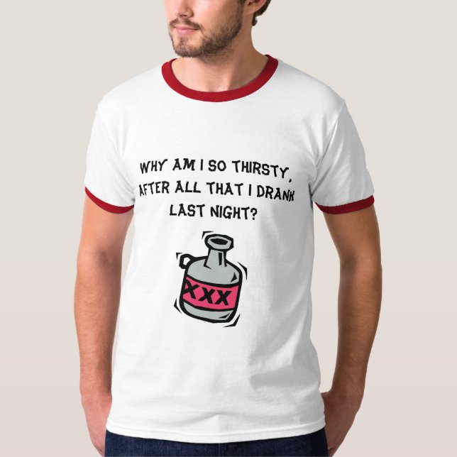 T-shirt à la soif (Devant)