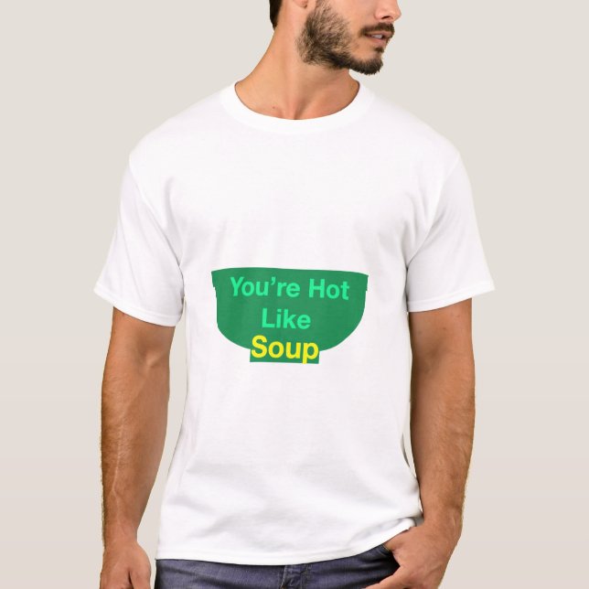 T-Shirt à la soupe (Devant)
