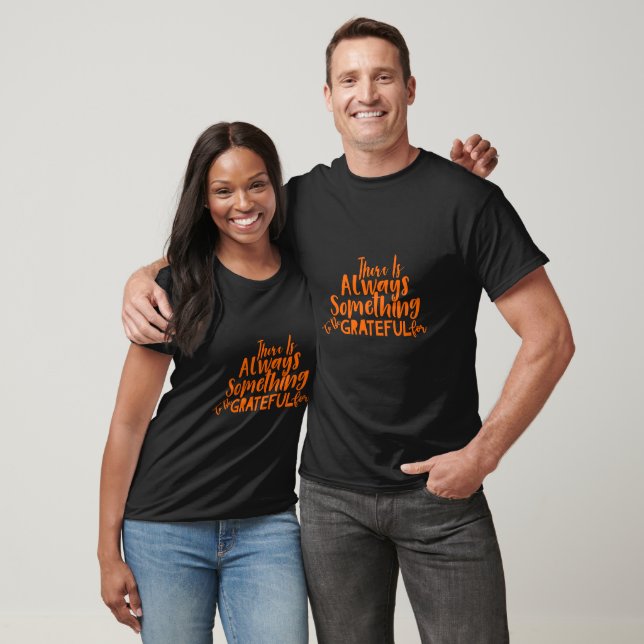 T-shirt à la typographie inspirée de Thanksgiving (Unisexe)