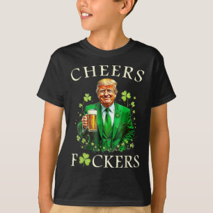 T-shirt À la vôtre Saint-Patrick Funny Boire de la bière