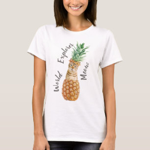T-shirt à l'ananas mignon