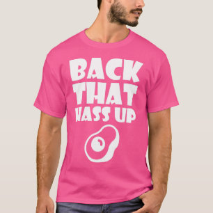 T-shirt À L'Arrière Qui A Une Chemise Avocado