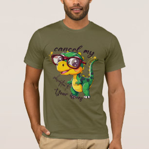 T-Shirt à l'Attitude de Dino Cool
