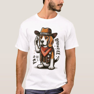 T-shirt à l'effigie du chien pour les amoureux des
