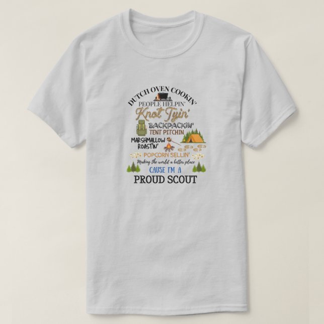 T-shirt à l'effigie du scout (Design devant)