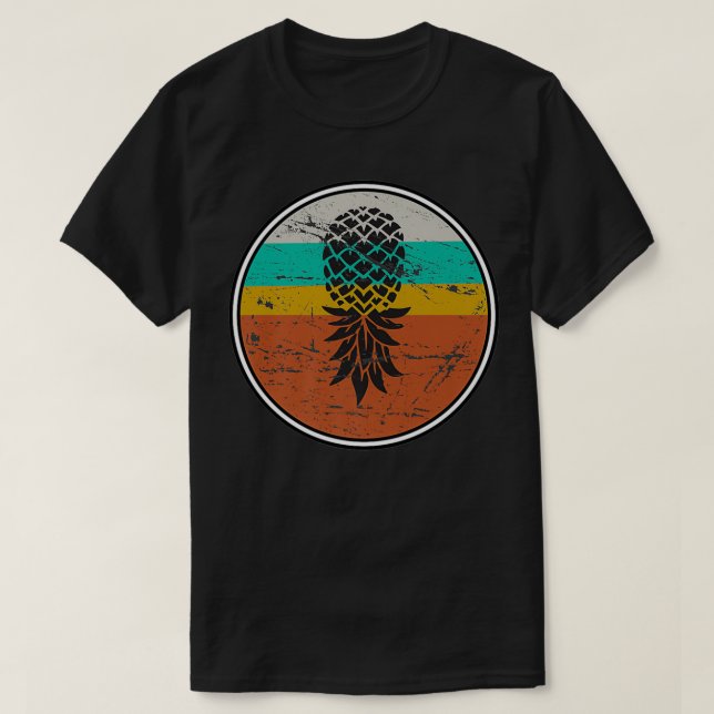 T-shirt À l'envers Les Swingings D'Ananas Portent, Swinger (Design devant)