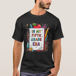 T-shirt à l'époque de ma cinquième année Enseignant Enfant