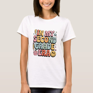 T-shirt À l'époque de ma deuxième année d'école 2e année E