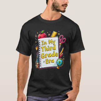 T-shirt à l'époque de ma troisième année d'école Enseignan