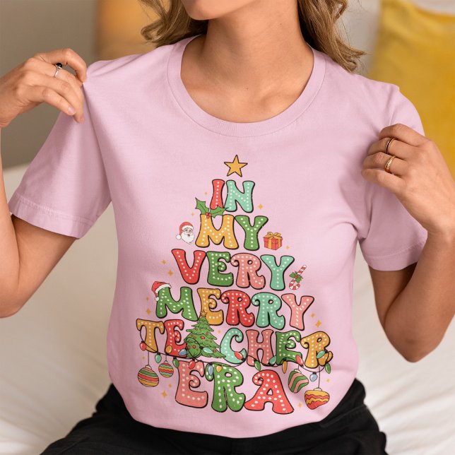 T-shirt À l'époque de Noël de mon très joyeux professeur (Créateur téléchargé)