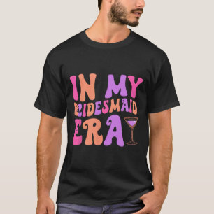 T-shirt À l'ère de la demoiselle d'honneur, groupe de mari