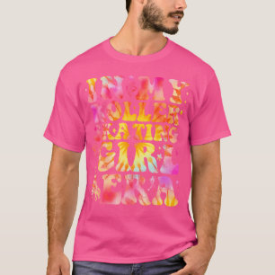 T-shirt À l'ère de ma fille patineuse à roulettes