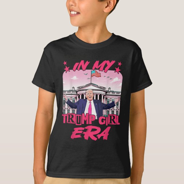 T-shirt À l'ère de ma fille Trump (Devant)
