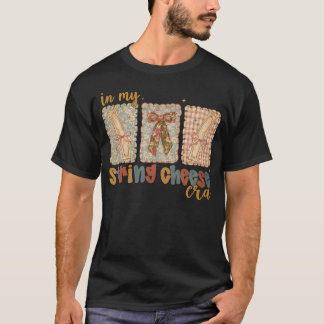 T-shirt À l'Ère de Ma Maman au Fromage en Fils Drôle et Su