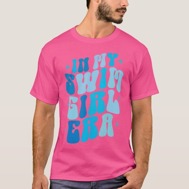 T-shirt À l'ère de ma nageuse (Devant)