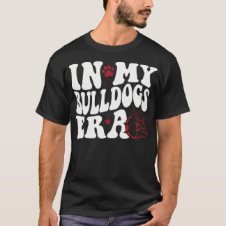 T-shirt A L'Ère De Mes Bulldogs Pour Red Bulldog Mascot Sp