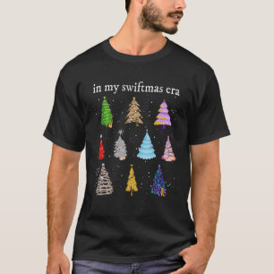T-shirt À l'ère de mes Swiftmas Noël Arbres de Noël Noël N