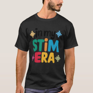T-shirt À l'ère de mon autisme stimulation Spectre Autisme