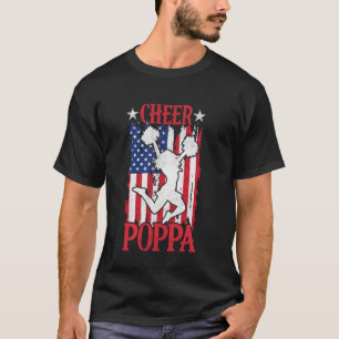 T-shirt À l'ère de mon Cheer Poppa Famille de Cheerleading