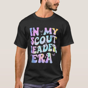 T-shirt À l'ère de mon chef scout Groovy Rétro Troupe Scou