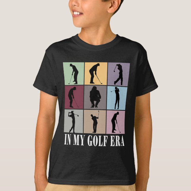 T-shirt À l'ère de mon golf (Devant)