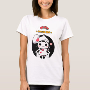 T-shirt À l'ère de mon infirmière, cadeau mignon pour étud