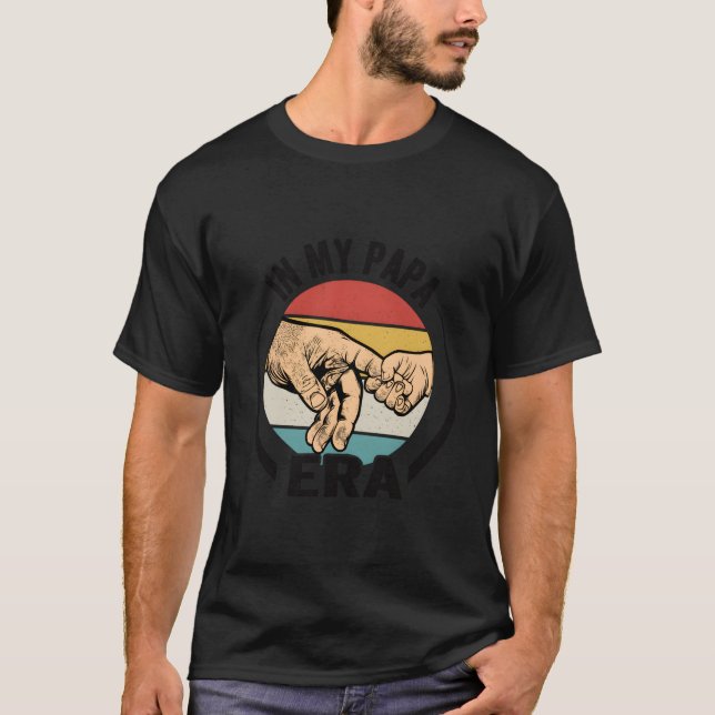 T-shirt À l'ère de mon papa (Devant)
