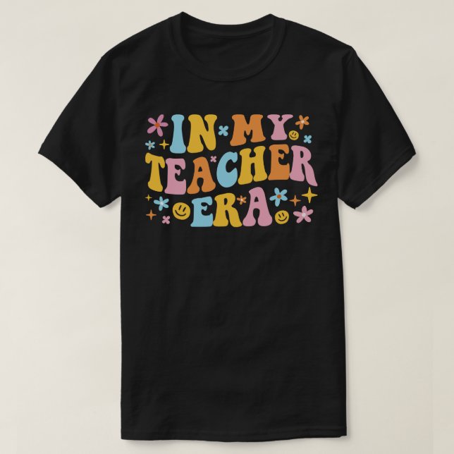 T-shirt À l'ère de mon professeur I (Design devant)