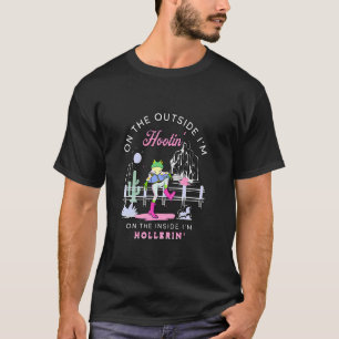 T-shirt À l'extérieur je hurle mais à l'intérieur je suis