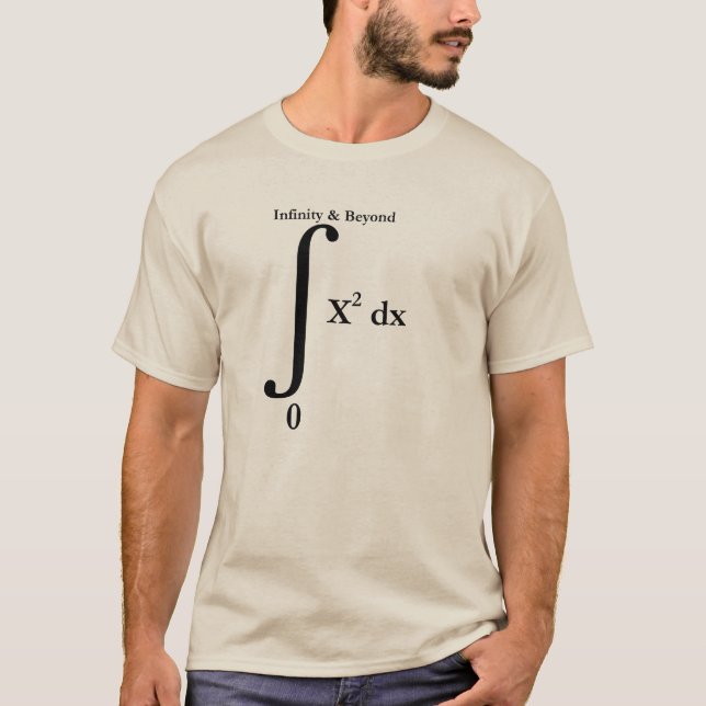 T-shirt À l'infini et au-delà - chemise de calcul de Toy (Devant)