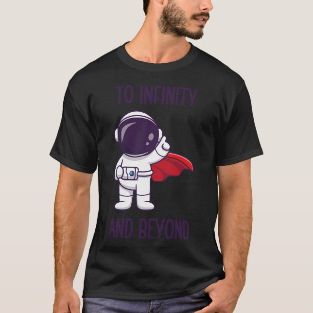 T-shirt À L'Infinité Et Au-Delà (Devant)