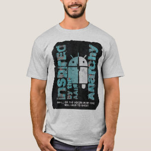 T-shirt À l'intérieur de ma tête Android Street Art Tech G
