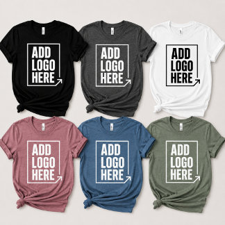 T-Shirt à logo personnalisé | Entreprise, Équipe, 