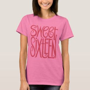 T-shirt à long Sweet sixteen