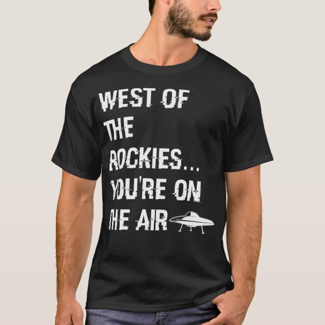 T-shirt À L'Ouest Des Rocheuses, Bell D'Art Classique Dit  (Devant)