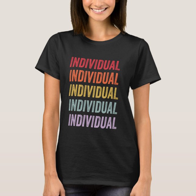 T-shirt À l'unité (Devant)
