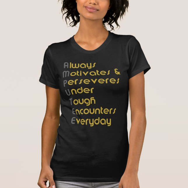 T-SHIRT A.M.P.U.T.E.E. (Devant)