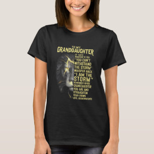 T-shirt À ma petite-fille Ton grand-parents d'amour