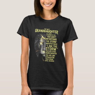 T-shirt À ma petite-fille Ton grand-père d'amour