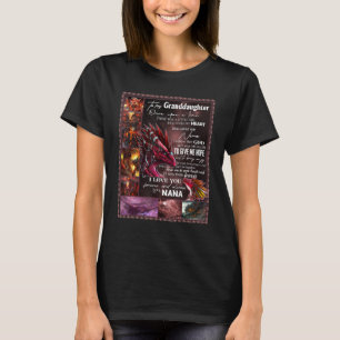 T-shirt À Ma Petite-Fille Une Fois Je T'Aime Na