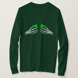 T-shirt à main suggestive irlandais offensif