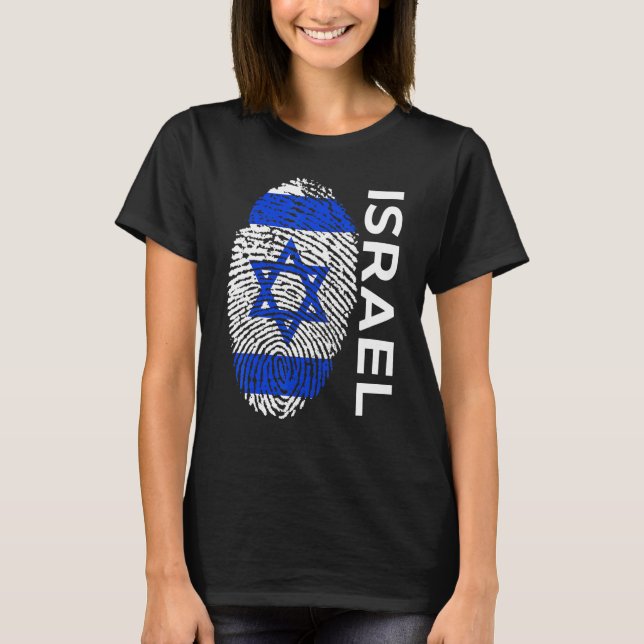 T-shirt à manches avec maillot d'équipe du drapeau (Devant)
