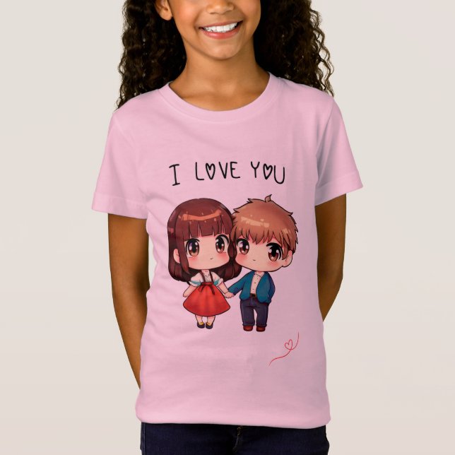 T-shirt à manches courtes avec un design garçon et (Devant)