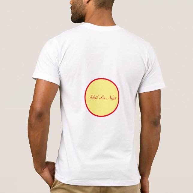 T-shirt à manches courtes Soleil La Nuit Jersey :  (Dos)