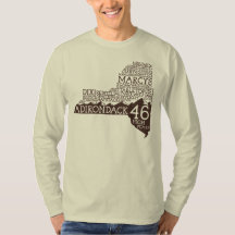 T-shirt à manches longues Adirondack High Peaks (B