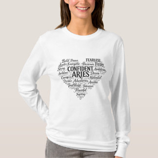 T-Shirt à manches longues Aries Zodiaque | Nuage d